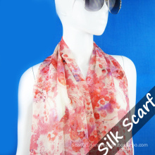 New Design Long Silk Scarf for Lady